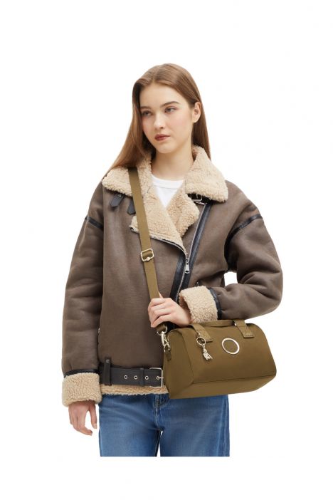 Kipling BINA M Orta Boy Omuz Çantası 17x27x14 cm D Laurel Spice