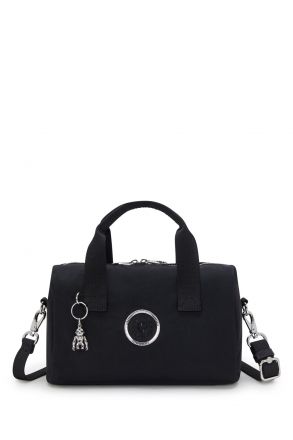 Kipling BINA M Orta Boy Omuz Çantası 17x27x14 cm Black Spice