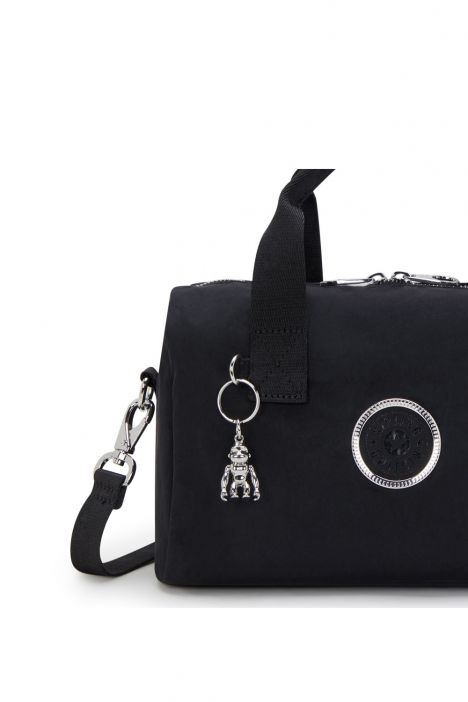 Kipling BINA M Orta Boy Omuz Çantası 17x27x14 cm Black Spice