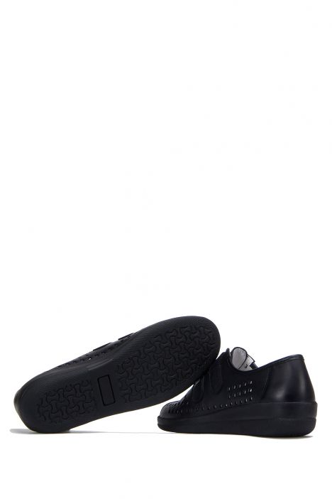 Bulina Ac-Kifidis Kadın Anatomik Deri Ayakkabı 35-42 Siyah/Black 738