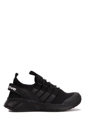 C225 Kifidis Active Unisex Çocuk Spor Ayakkabı 26-35 Siyah-Black