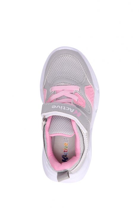 C327 Kifidis Active Unisex Çocuk Spor Ayakkabı 26-35 Pembe-Pink