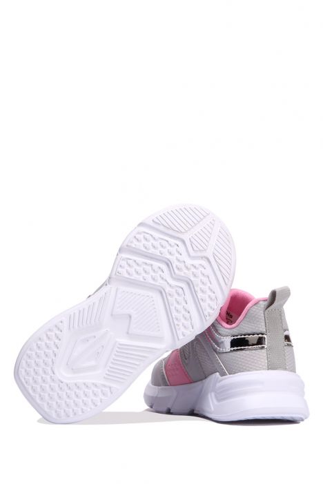 C327 Kifidis Active Unisex Çocuk Spor Ayakkabı 26-35 Pembe-Pink