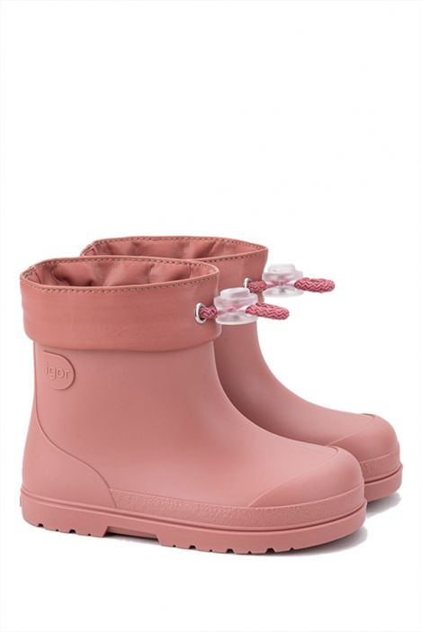 CC335 Igor Mendi Borreguito Unisex Çocuk Yağmur Çizmesi 21-28 Gül Kurusu/396 Rosa