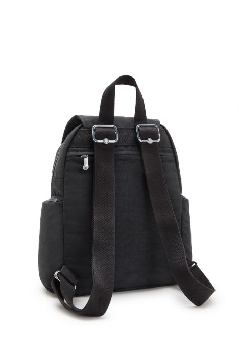 Kipling CITY ZIP MINI Küçük Boy Sırt Çantası 29x27x14 cm Black Noir
