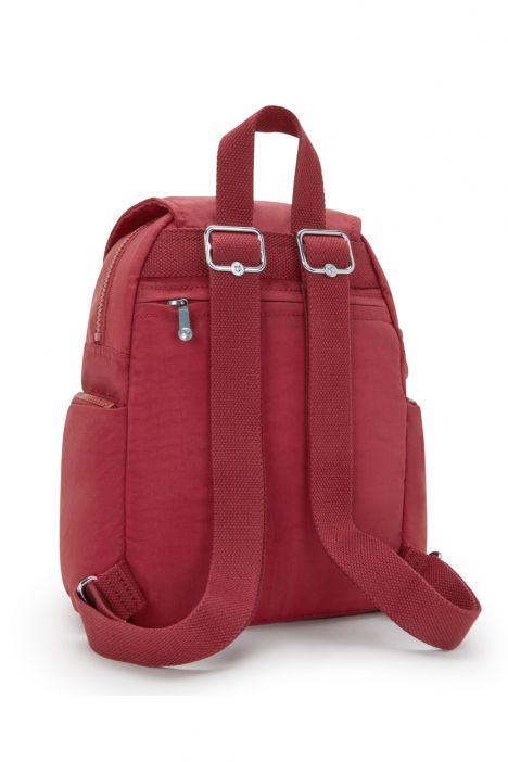 Kipling CITY ZIP MINI Küçük Boy Sırt Çantası 29x27x14 cm Funky Red