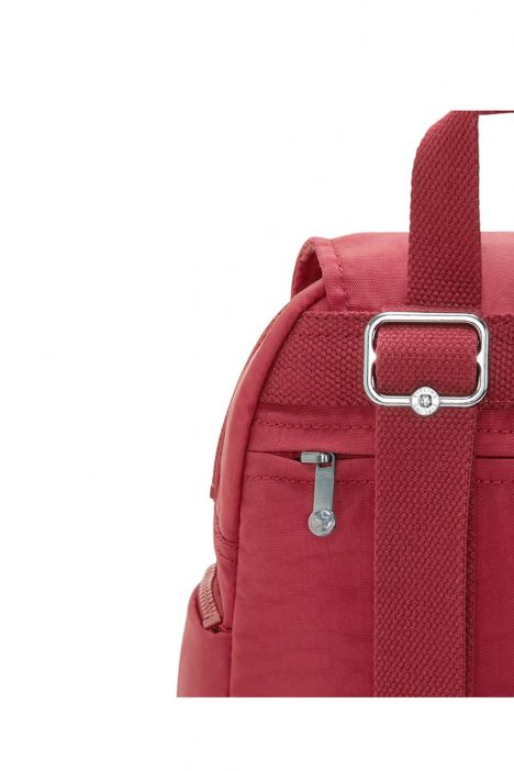 Kipling CITY ZIP MINI Küçük Boy Sırt Çantası 29x27x14 cm Funky Red