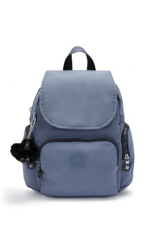 Kipling CITY ZIP MINI Küçük Boy Sırt Çantası 29x27x14 cm Blue Lover