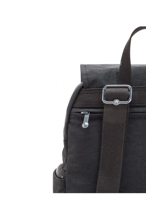 Kipling CITY ZIP S Küçük Boy Sırt Çantası 33.5x27x19 cm Black Noir