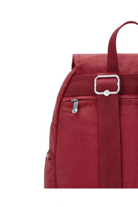 Kipling CITY ZIP S Küçük Boy Sırt Çantası 33.5x27x19 cm Funky Red
