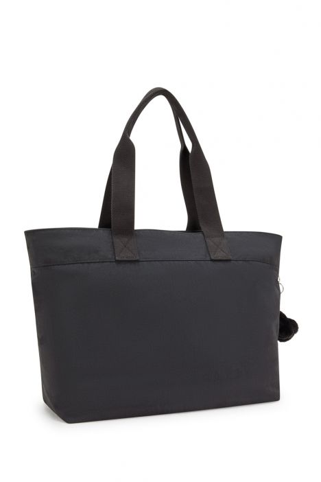 Kipling COLISSA UP Büyük Boy Omuz Çantası 32x50x17 cm Black Noir