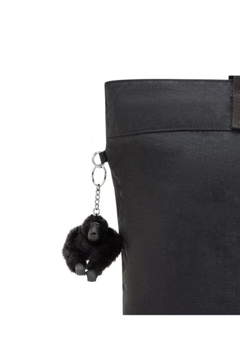 Kipling COLISSA UP Büyük Boy Omuz Çantası 32x50x17 cm Black Noir