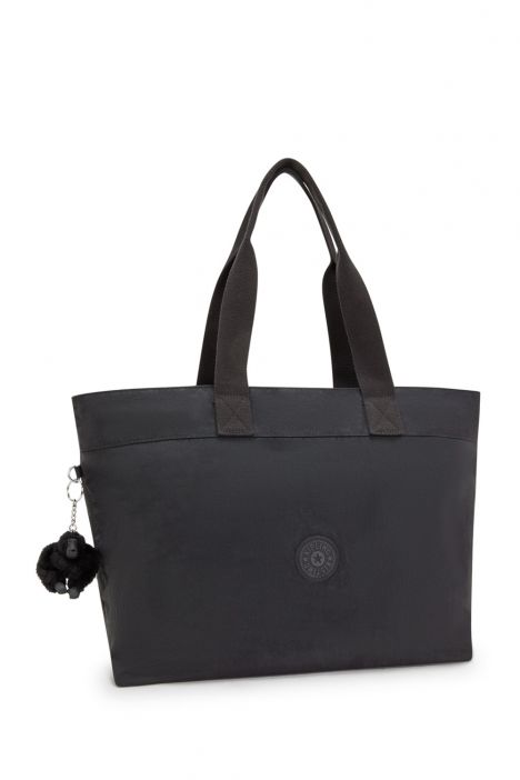 Kipling COLISSA UP Büyük Boy Omuz Çantası 32x50x17 cm Black Noir
