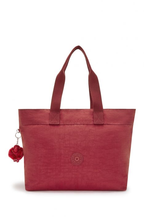 Kipling COLISSA UP Büyük Boy Omuz Çantası 32x50x17 cm Funky Red