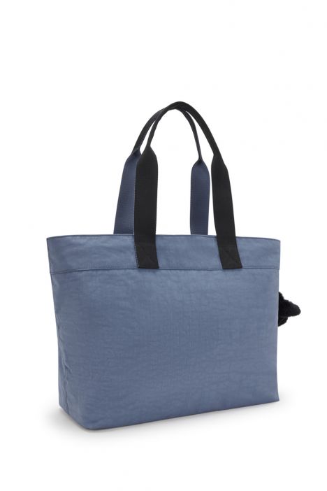 Kipling COLISSA UP Büyük Boy Omuz Çantası 32x50x17 cm Blue Lover