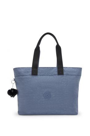 Kipling COLISSA UP Büyük Boy Omuz Çantası 32x50x17 cm Blue Lover