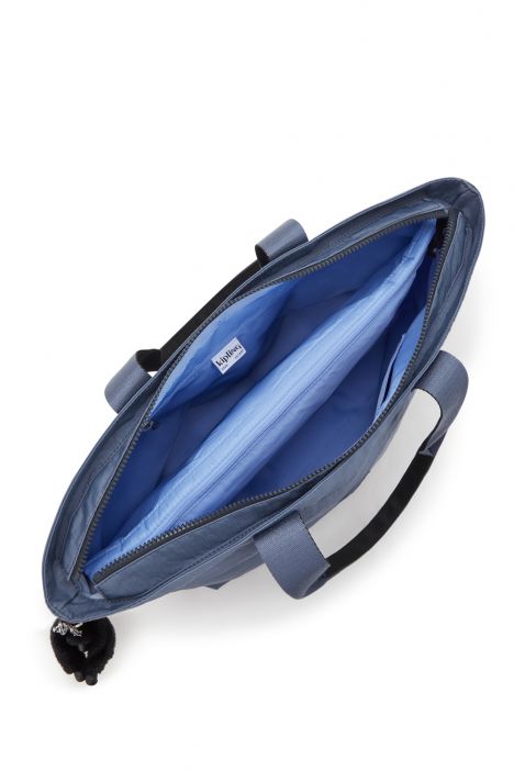 Kipling COLISSA UP Büyük Boy Omuz Çantası 32x50x17 cm Blue Lover