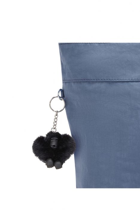 Kipling COLISSA UP Büyük Boy Omuz Çantası 32x50x17 cm Blue Lover