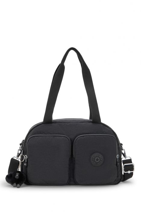 Kipling COOL DEFEA Orta Boy Omuz Çantası 22x33x12.5 cm Black Noir
