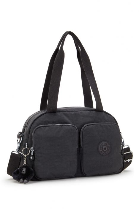 Kipling COOL DEFEA Orta Boy Omuz Çantası 22x33x12.5 cm Black Noir