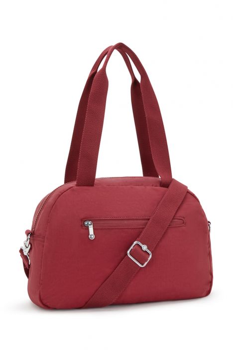 Kipling COOL DEFEA Orta Boy Omuz Çantası 22x33x12.5 cm Funky Red