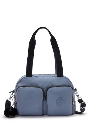 Kipling COOL DEFEA Orta Boy Omuz Çantası 22x33x12.5 cm Blue Lover