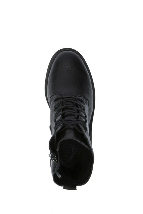 Cami 10 Ac-Kifidis Anatomik Kadın Deri Bot 36-41 Siyah/Black 5088