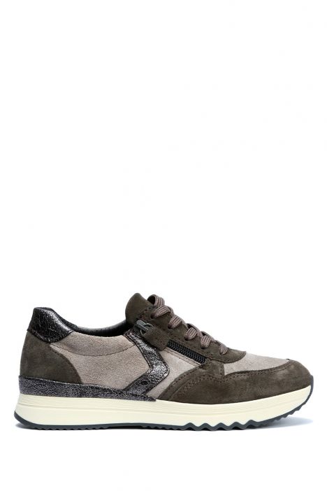 Claire 01 Ac-Kifidis Anatomik Kadın Spor Ayakkabı 36-41 Vizon/Taupe 1016/1124 Plomo Praga/Plomo Praga