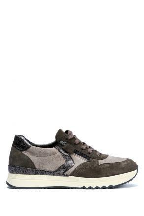 Claire 01 Ac-Kifidis Anatomik Kadın Spor Ayakkabı 36-41 Vizon/Taupe 1016/1124 Plomo Praga/Plomo Praga