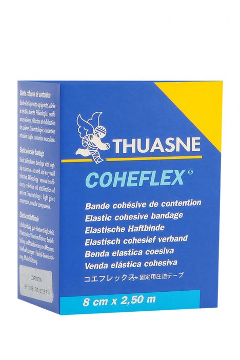 Coheflex Thuasne 2.5 x 8 cm Kendinden Yapışkanlı Bandaj Beyaz / Weiss