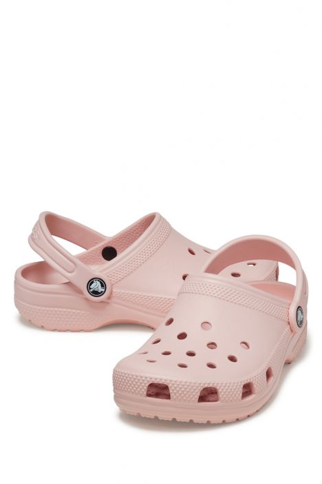 Crocs 10001 Classic Unisex Sandalet 36-48 6UR-Pembe/Quartz