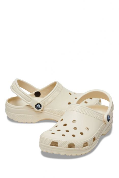 Crocs 10001 Classic Unisex Sandalet 36-48 2Y2-Krem/Bone