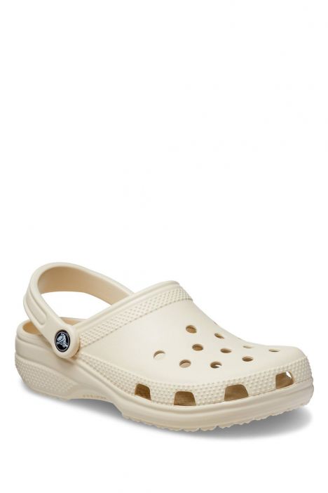 Crocs 10001 Classic Unisex Sandalet 36-48 2Y2-Krem/Bone