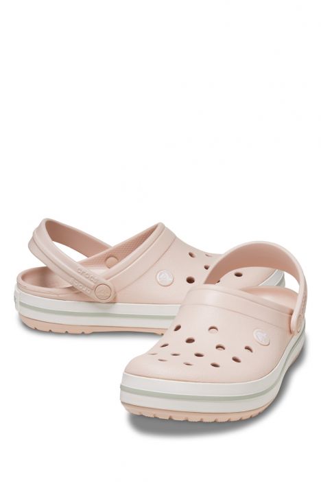 Crocs 11016 Crocband Unisex Sandalet 36-46 6UR-Pembe/Quartz