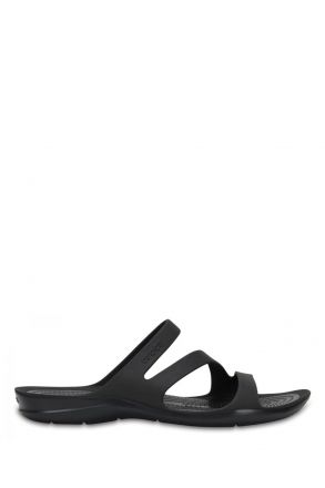 Crocs 203998 Swiftwater Kadın Terlik 36-39 Black/Black