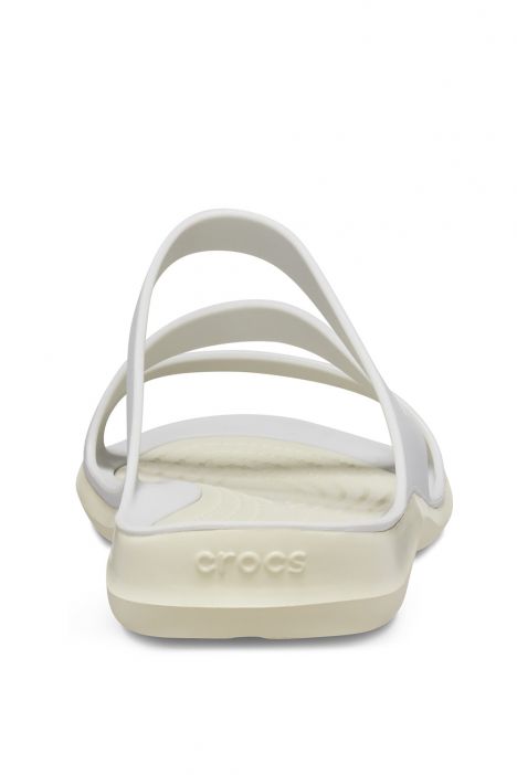 Crocs 203998 Swiftwater Kadın Terlik 36-39 1FT-Gri/Atmosphere
