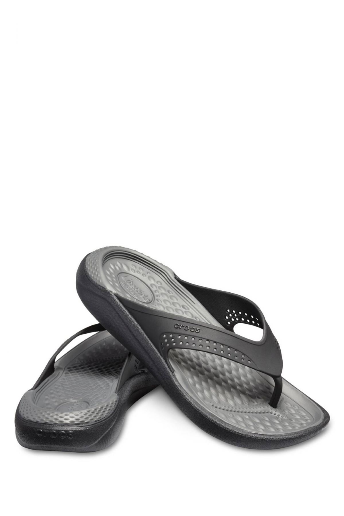 Crocs 205182 LiteRide Flip Erkek Terlik 41-46 Siyah - 1175777 | Kifidis ...
