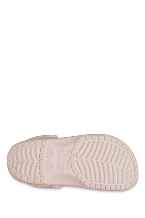 Crocs 205942 Classic Glitter Clog Kadın Simli Sandalet 36-40 6WV-Pembe/Quartz