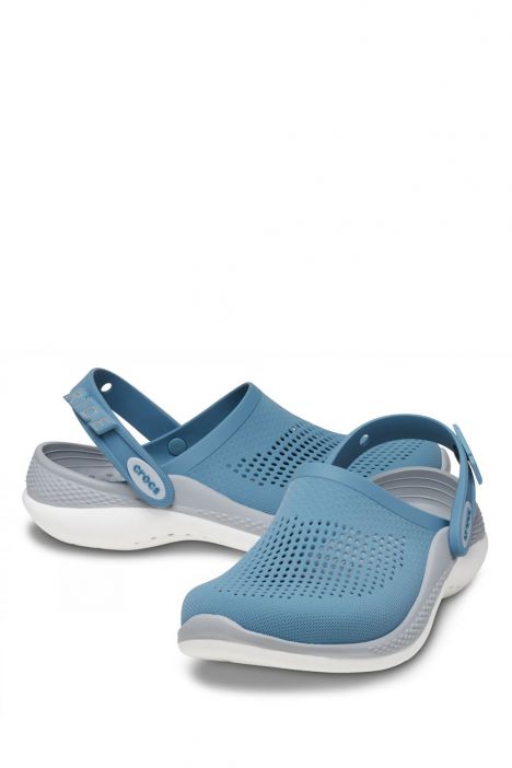 Crocs 206708 LiteRide 360 Unisex Sandalet 36-46 Mavi-Blue Steel/Microchip