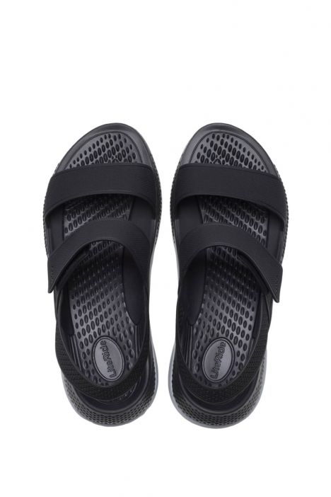 Crocs 206711 LiteRide 360 Kadın Sandalet 36-39 02G-Siyah/Black/Light Grey