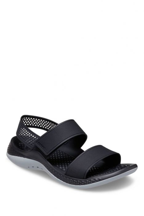 Crocs 206711 LiteRide 360 Kadın Sandalet 36-39 02G-Siyah/Black/Light Grey