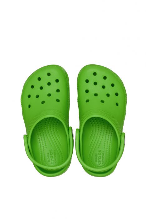 Crocs 206990 Classic Clog Unisex Çocuk Sandalet 22-27 30T-Crocs Green