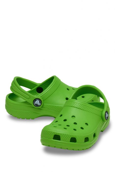 Crocs 206990 Classic Clog Unisex Çocuk Sandalet 22-27 30T-Crocs Green
