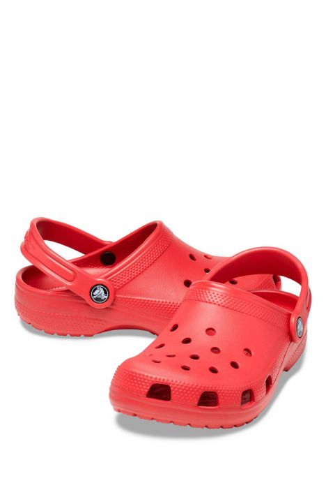 Crocs 206991 Classic Clog Unisex Çocuk Sandalet 28-34 Kırmızı / Pepper