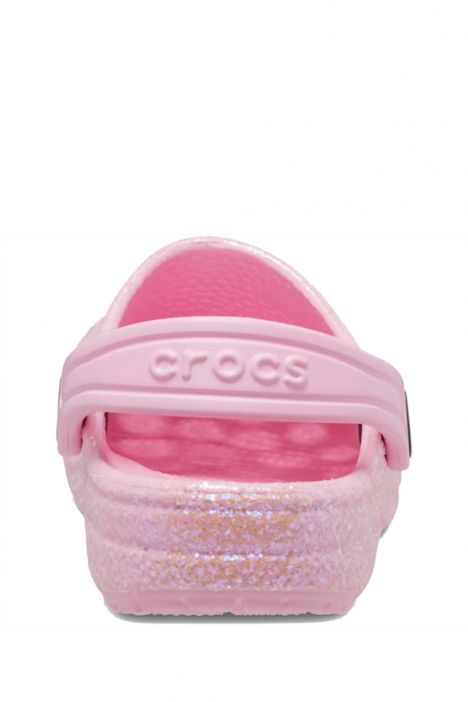 Crocs 206992 Classic Glitter Çocuk Sandalet 19-27 Pembe / Flamingo