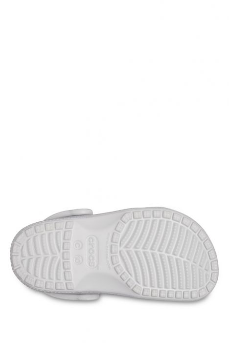 Crocs 206992 Classic Glitter Çocuk Sandalet 19-27 0IC-Gri/Silver Glitter