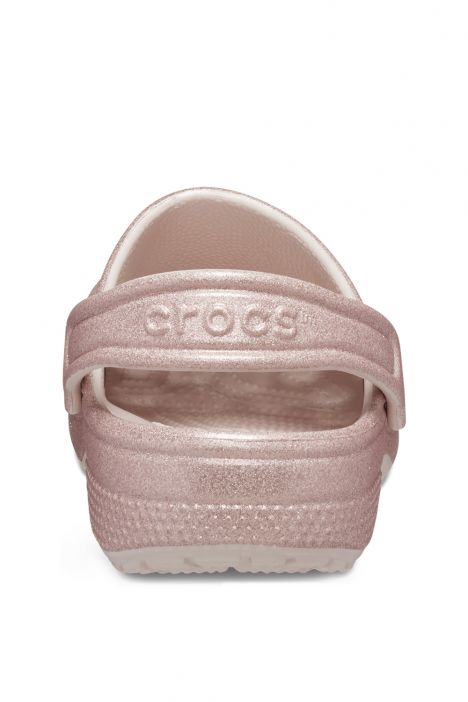 Crocs 206993 Classic Glitter Çocuk Sandalet 28-34 6WV-Pembe/Quartz