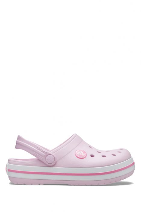 Crocs 207006 Crocband Unisex Çocuk Sandalet 28-34 6GD-Ballerina Pink - Pembe