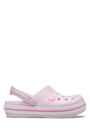 Crocs 207006 Crocband Unisex Çocuk Sandalet 28-34 6GD-Ballerina Pink - Pembe