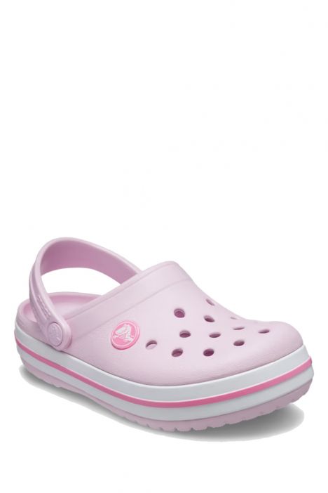 Crocs 207006 Crocband Unisex Çocuk Sandalet 28-34 6GD-Ballerina Pink - Pembe